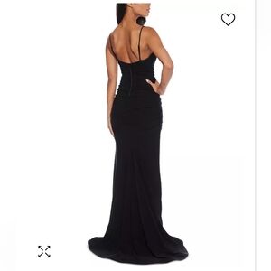 B Darlin black prom dress size 3/4